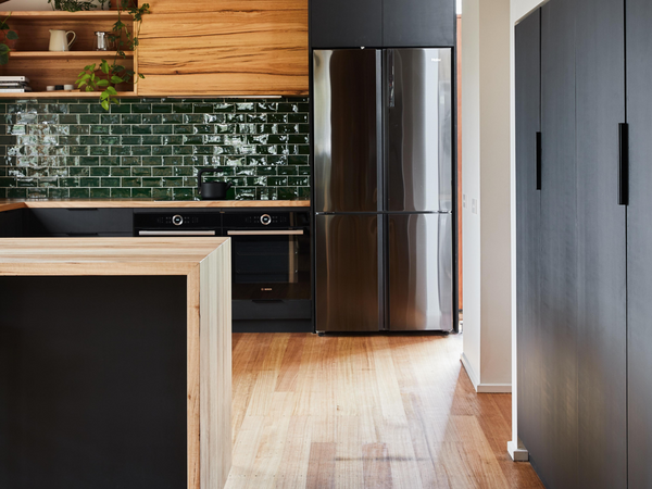 Non-toxic kitchen cabinetry