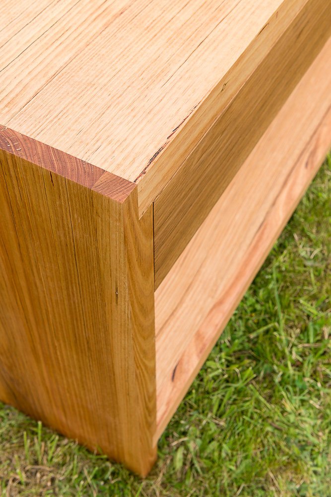 Bombora timber coffee table and console