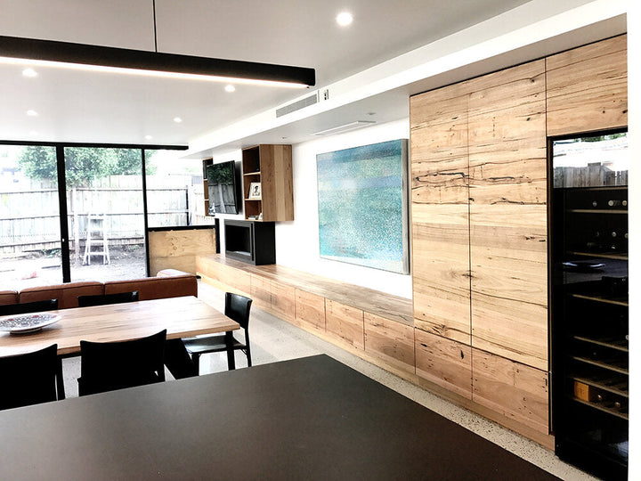 Bombora custom timber cabinets and joinery South Melbourne project 