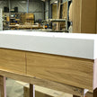 Australian chestnut Yamba vanity 1500mm  