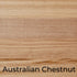 Australian Chestnut Labelled Panel