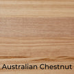 Australian Chestnut Labelled Panel