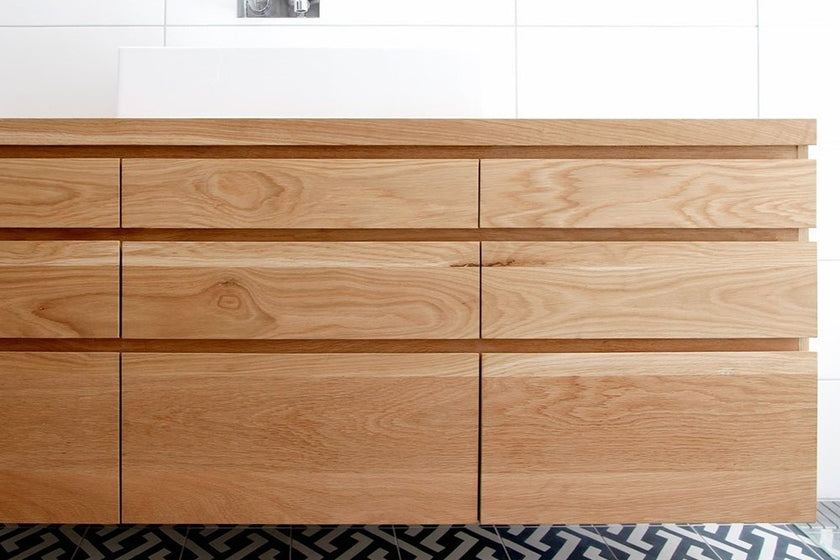 Ballina bombora timber vanity surfcoast