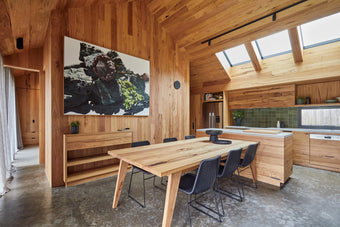 Bancora timber dining table torquay
