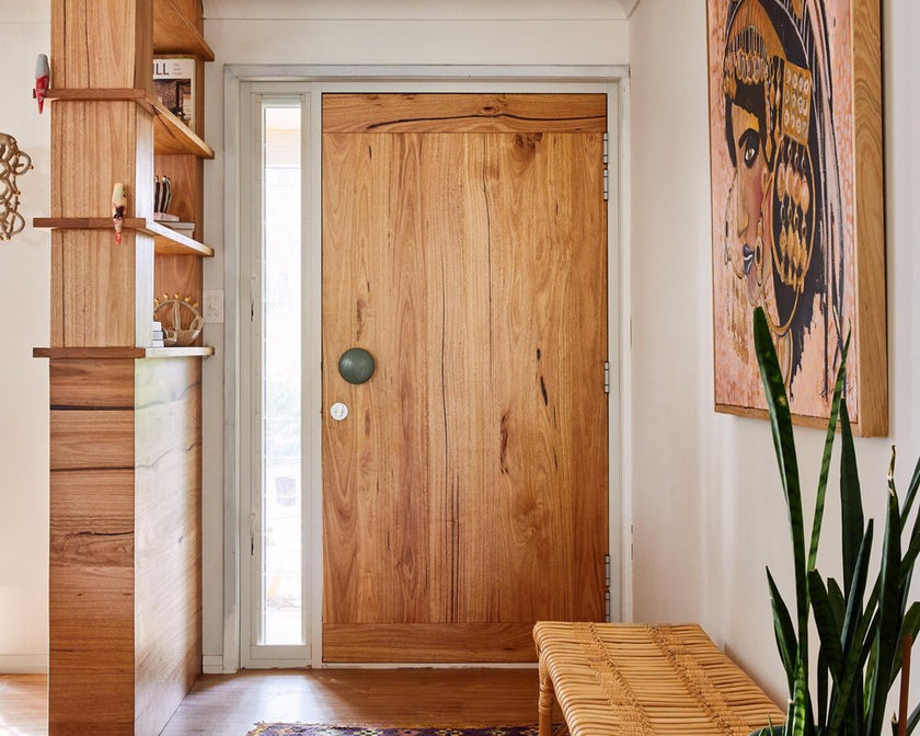 timber front door torquay