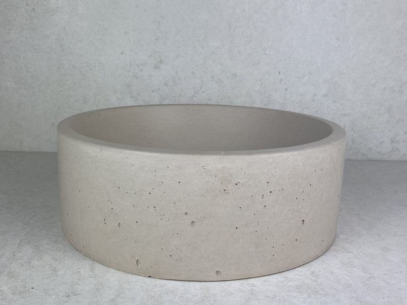 Mayde cassidy pebble round concrete basins Melbourne Surfcoast