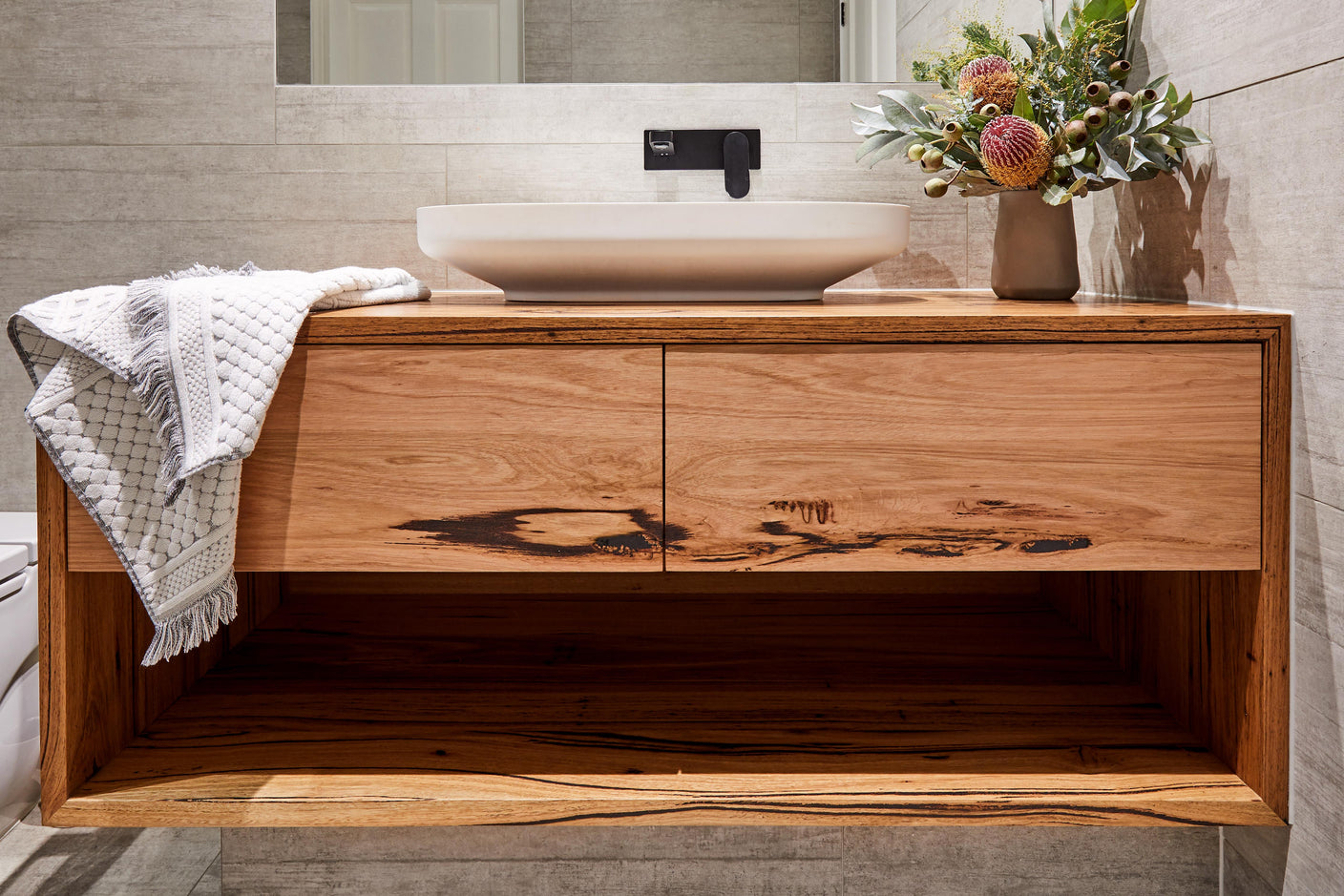 Compact Kiama Vanity Recycled Messmate