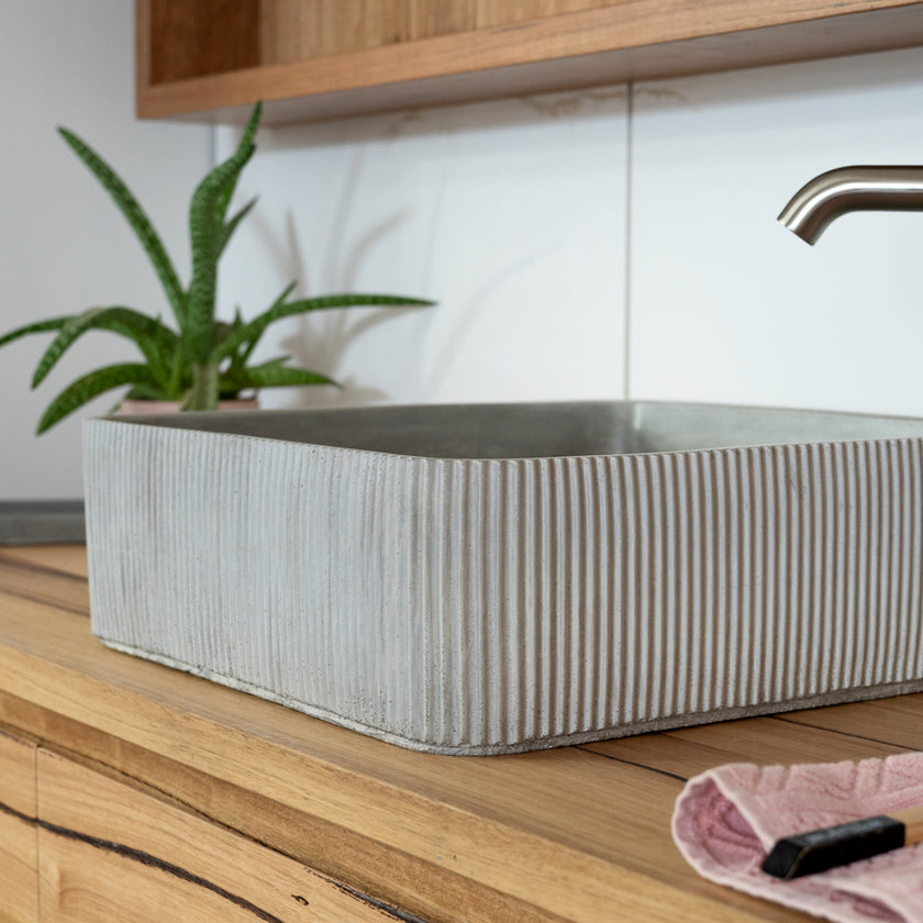 Sydney corra square concrete basin
