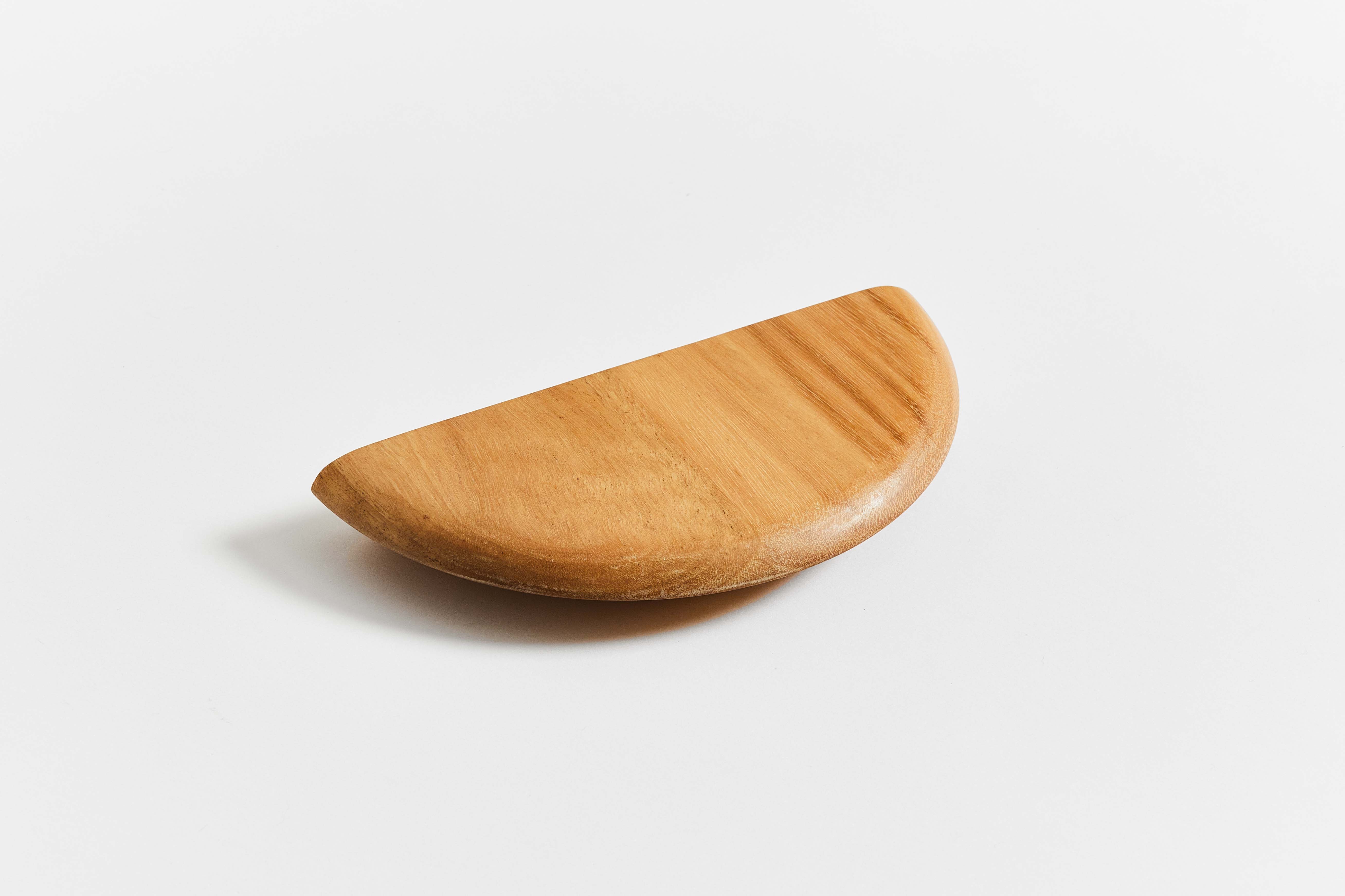 handle made half circle timber door handle 