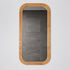 Rounded Rectangle mirror timber frame 