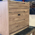 Made to order freestanding timber vanity with drawers