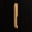 Modern timber linear cabinet handle pair