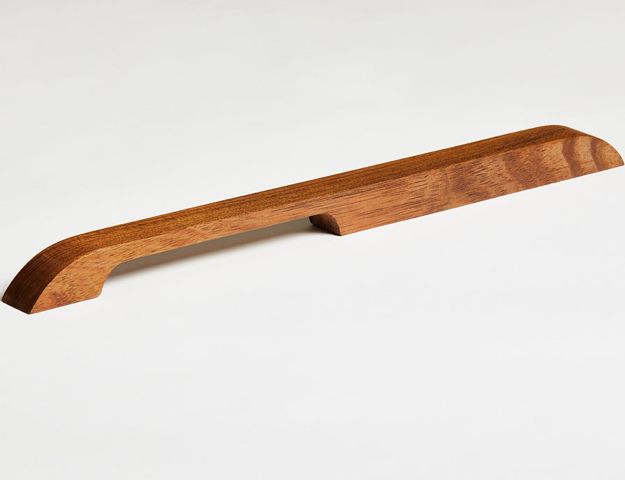 Handmade wooden cabinet handle Tasmanian Blackwood