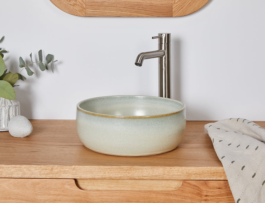 Australian made hardwood vanity 