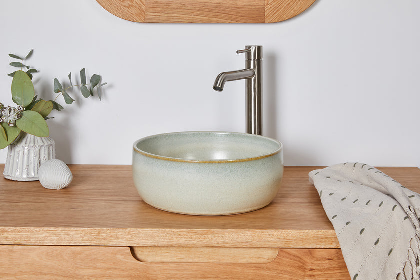 Australian made hardwood vanity 