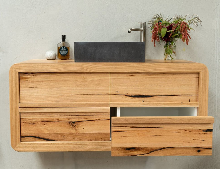 Kirra wood bathroom vanity adelaide