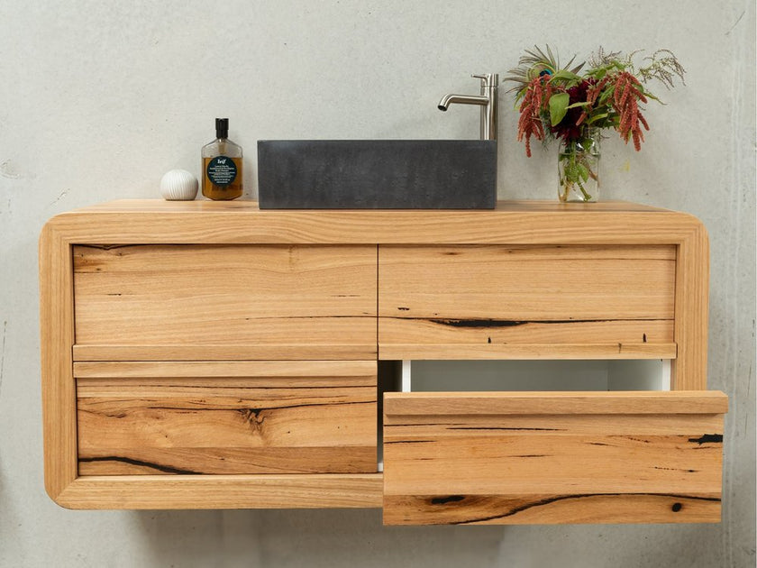 Kirra wood bathroom vanity adelaide
