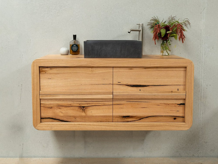 Kirra bombora timber bathroom vanity melbourne