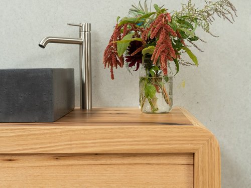 Kirra timber bathroom vanity surfcoast