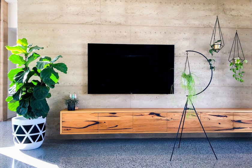 Bombora wooden tv unit adelaide
