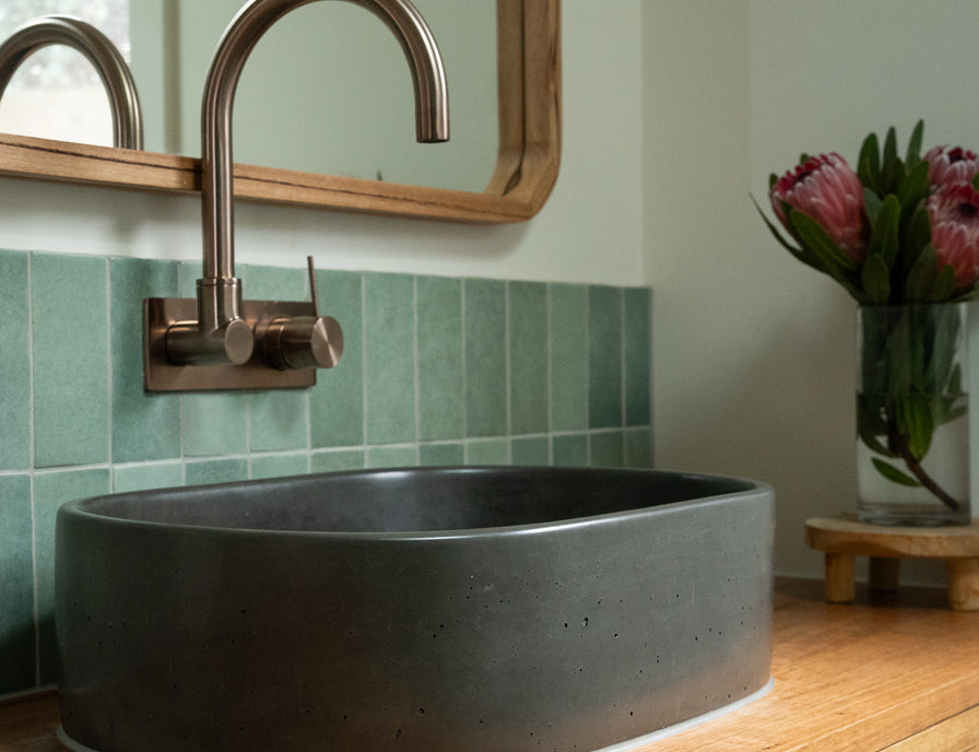 Cassidy pill concrete basin in Geelong