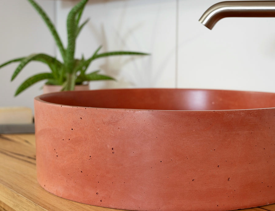 Cassidy round concrete basins in Adelaide