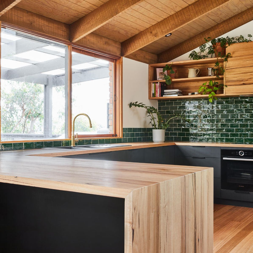 Custom Solid Timber Bench Top | Bombora Custom Furniture
