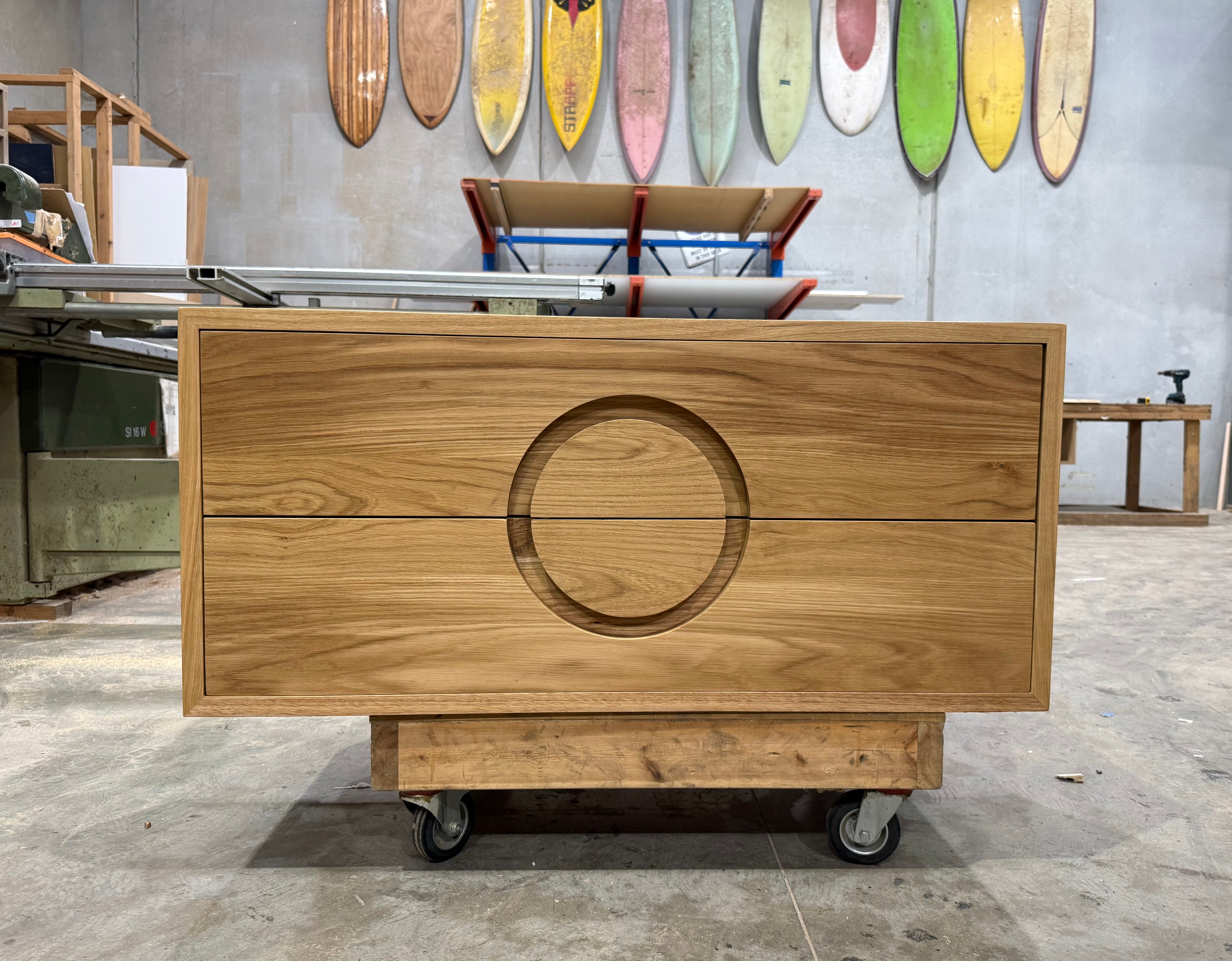 American Oak - Moonah Timber Vanity on Sale