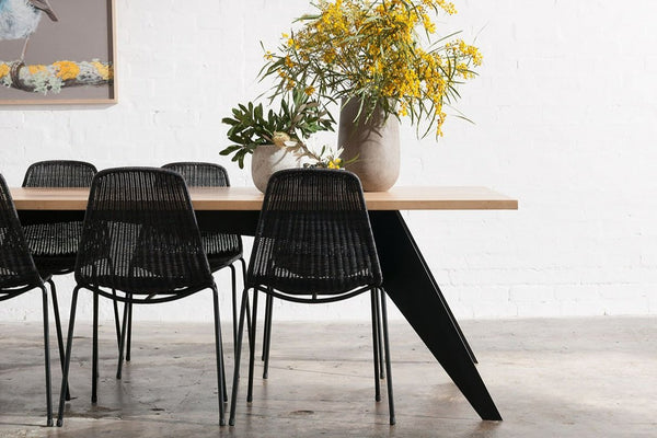 Mr Collins industrial dining table 1