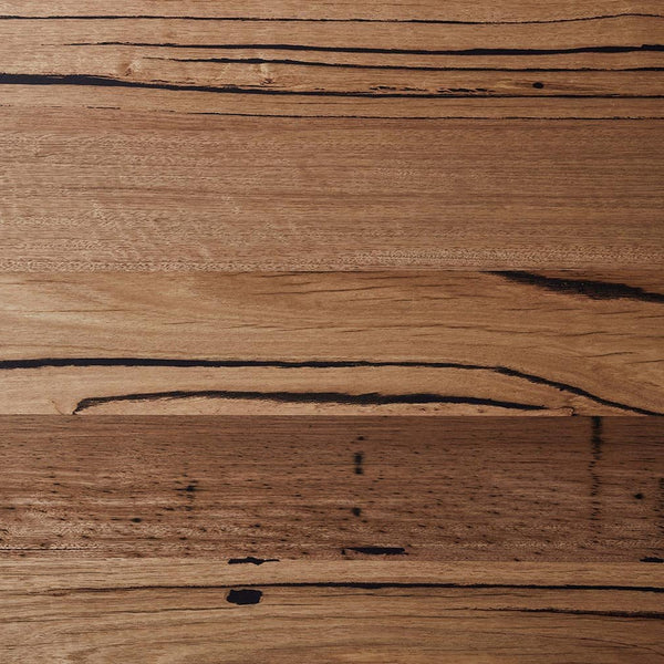 recycled Messmate timber furniture including wooden vanities, bench tops and dining tables. 