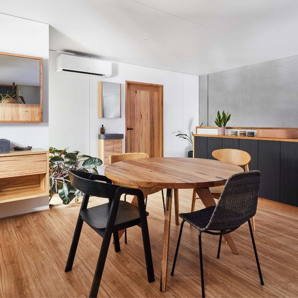 Recycled Messmate timber dining table