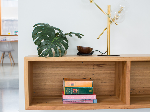 Open shelves