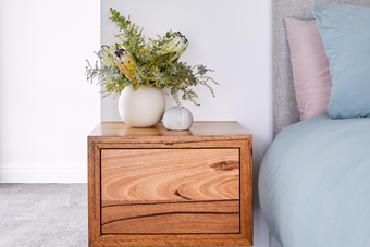 Iluka - Floating Timber Bedside Table