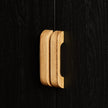 Timber cabinet door handle pair 