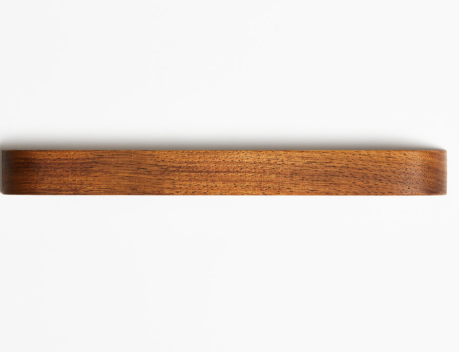 Artisan made linear cabinet handle Tasmanian Blackwood