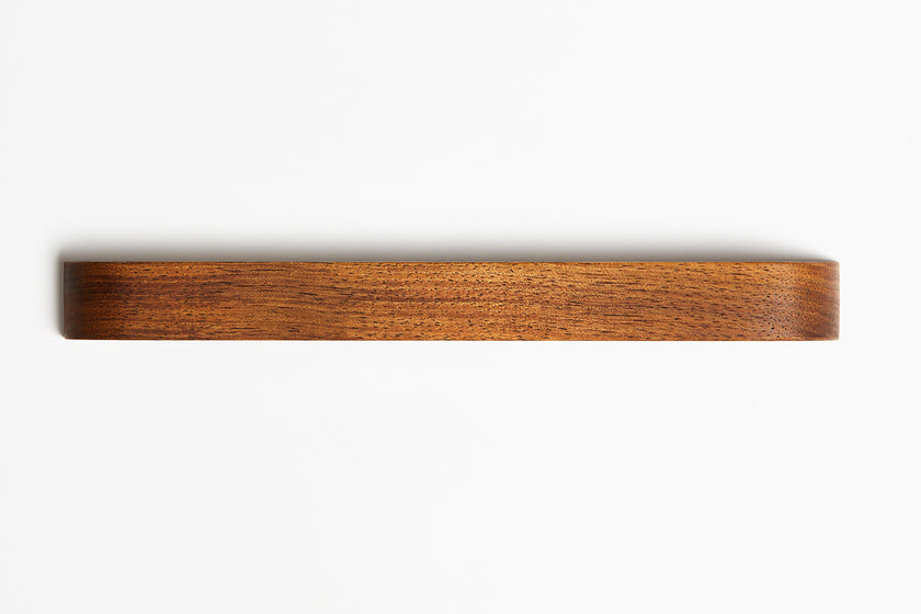 Artisan made linear cabinet handle Tasmanian Blackwood