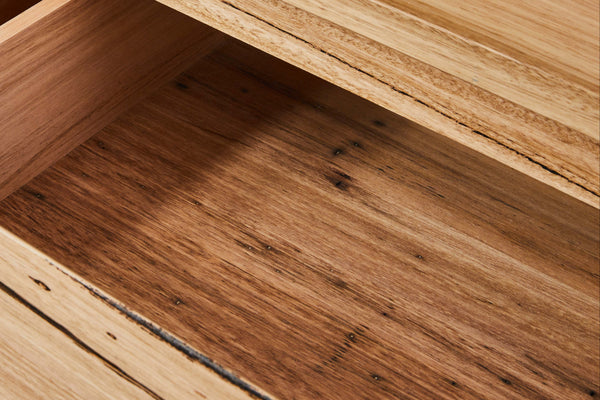 Made to order wooden TV cabinet with drawers