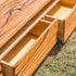 Made to order solid timber TV unit