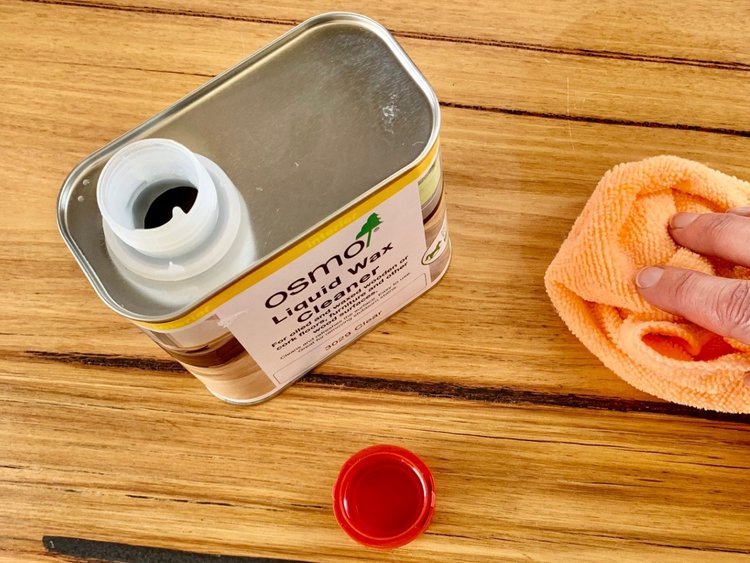 bombora osmo liquid wax cleaner torquay timber furniture