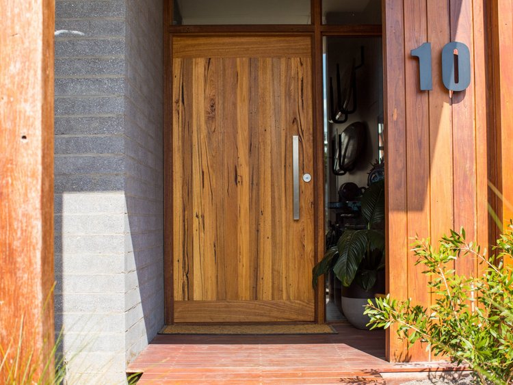 bombora osmo uv protection oil wooden front door Torquay