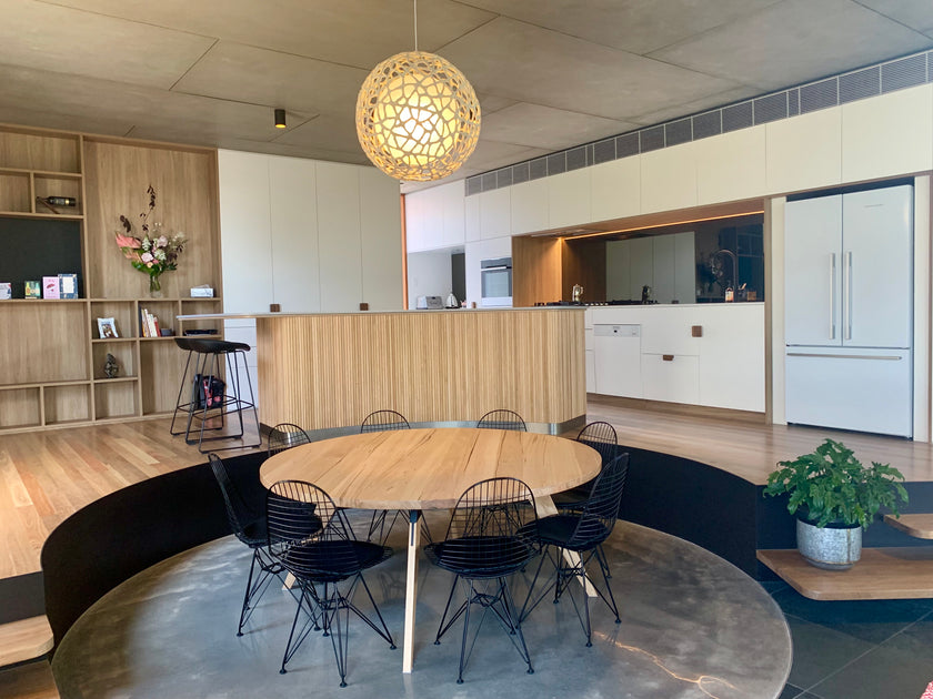 8 seater round dining table modern design