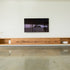 large floating wooden tv unit surfcoast